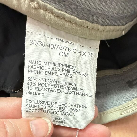 Hang Ten Black & Gray Palm Tree Swim Trunks - Picture 6 of 7